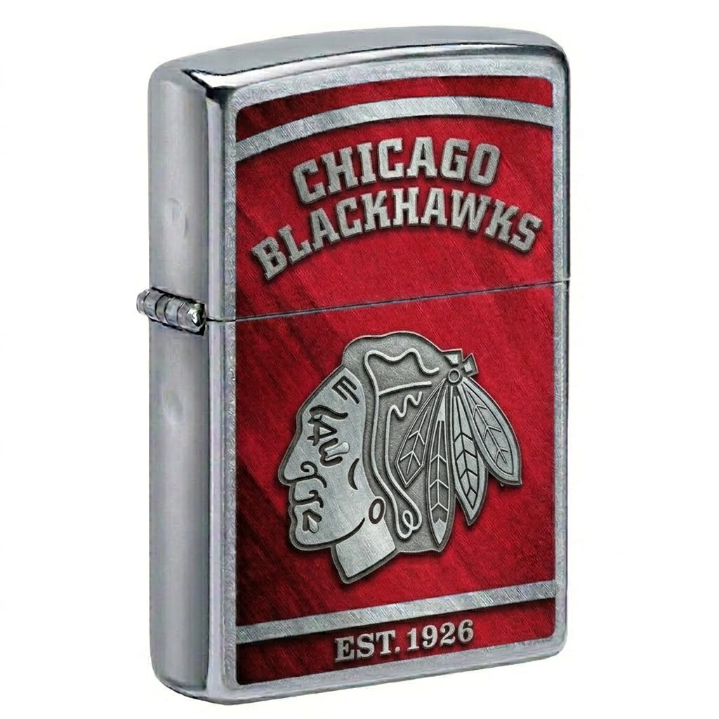 NHL x CHI EST Premium Windproof Lighter HLP 060526 LBN 1