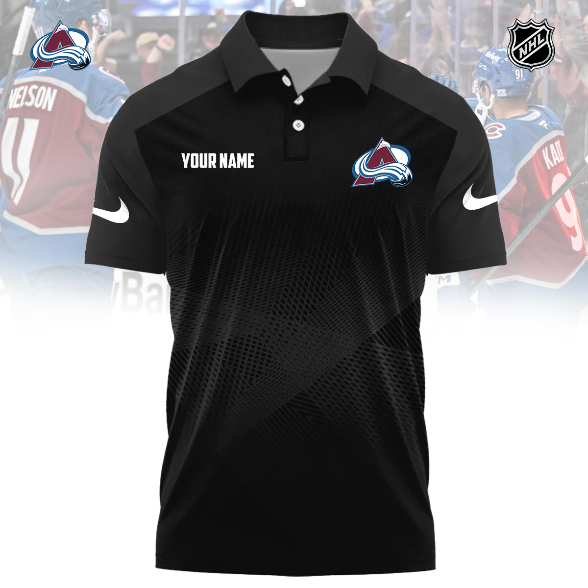 NHL x SJ Sport Custom Name Premium Polo Shirt HLP 060426 HLPHUONG 1