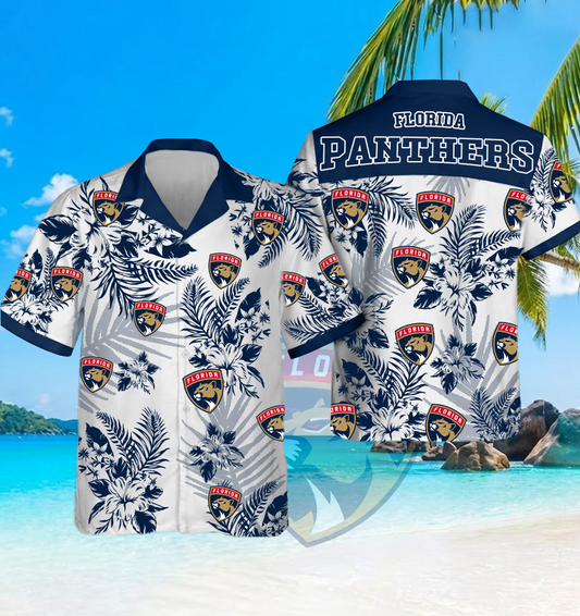 NHL x FLO Beach Hawaiian Shirt HLP 60426 HLPHUONG