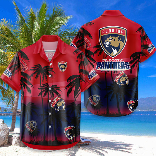 NHL x FLO Coconut Tree Hawaiian Shirt HLP 080426 HLPHUONG