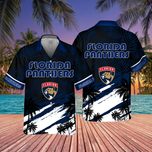 NHL x FLO Hockey Summer Hawaiian Shirt HLP 70426 HLPHUONG