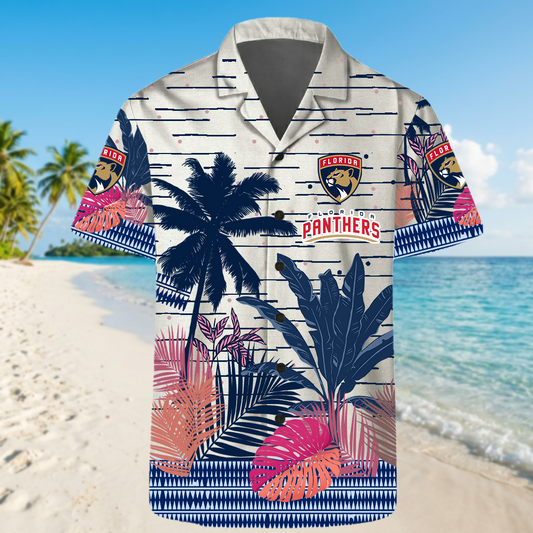 NHL x FLO Palms Hawaiian Shirt HLP 230426 HLPHUONG