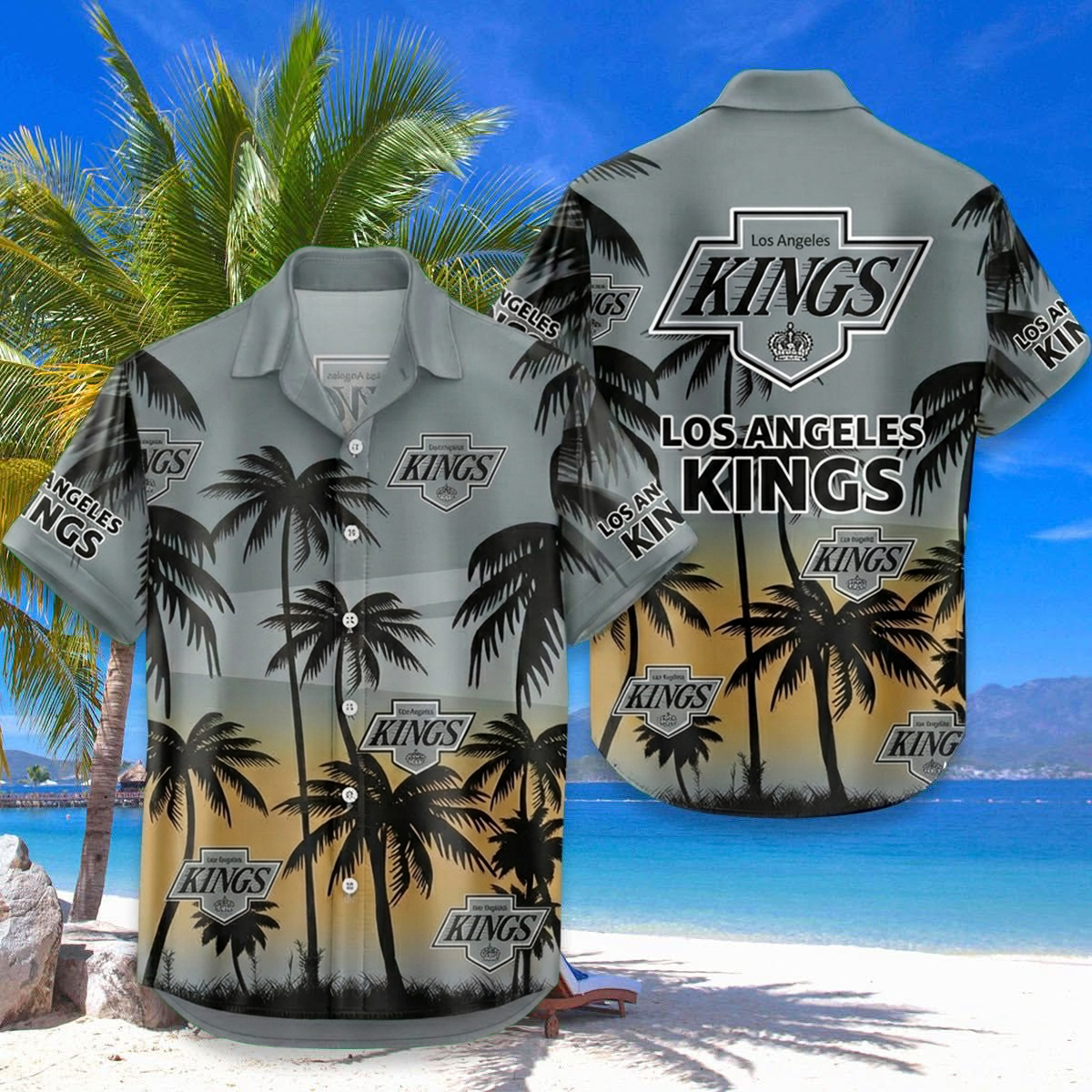 NHL x LAK Coconut V2 Hawaiian Shirt HLP 20426 LBN