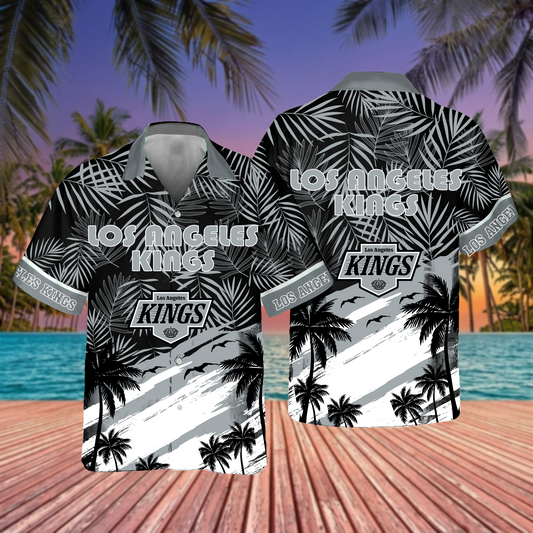 NHL x LAK Hockey Summer Hawaiian Shirt HLP 70426 HLPHUONG