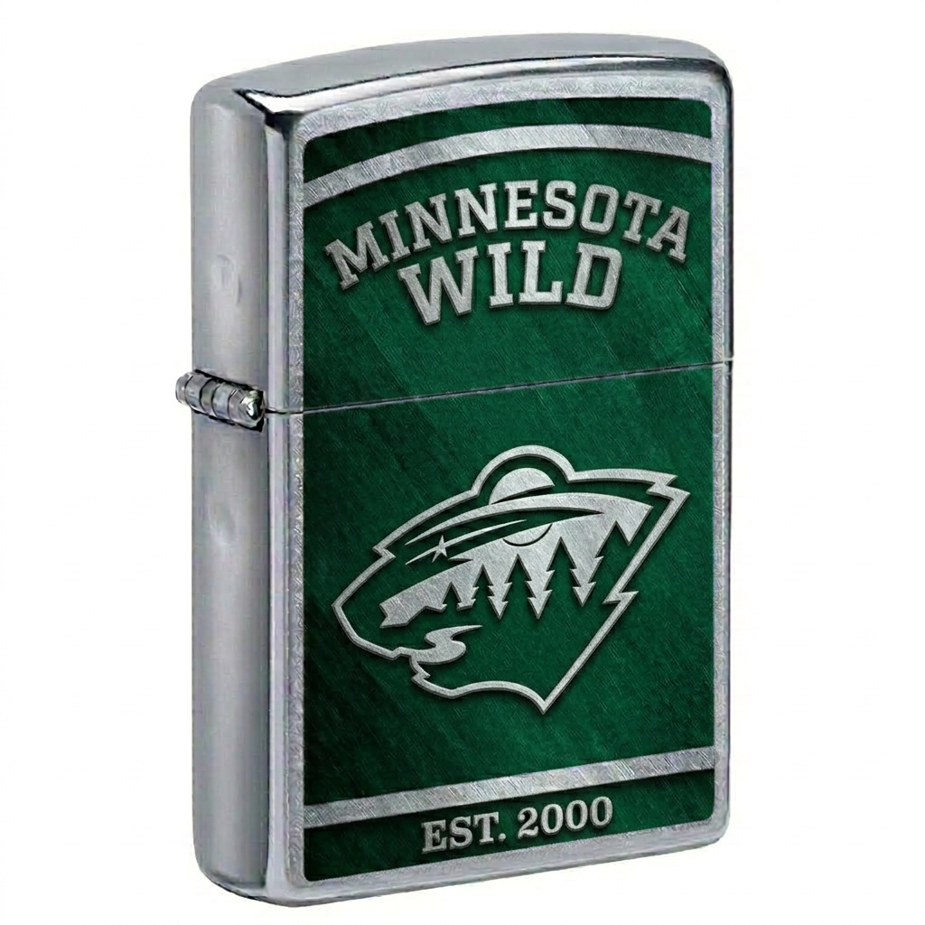 NHL x MIN EST Premium Windproof Lighter HLP 060526 LBN 1