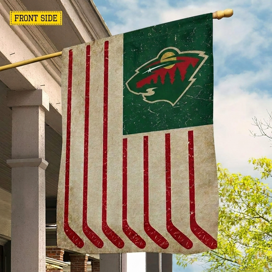 NHL x MIN Hockey Proud House Flag HLP 070526 LBN