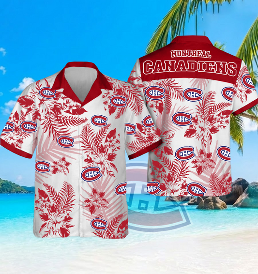 NHL x MON Beach Hawaiian Shirt HLP 60426 HLPHUONG