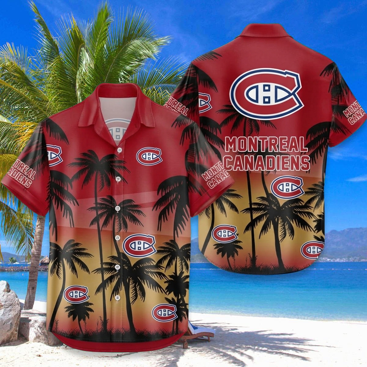 NHL x MON Coconut V2 Hawaiian Shirt HLP 20426 LBN