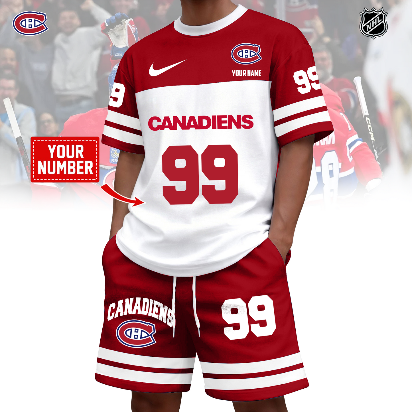 NHL x MON Custom 3D T-Shirt Set HLP 020426 HLPHUONG 1