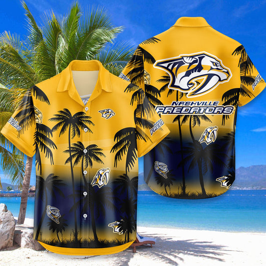 NHL x NAS Coconut Tree Hawaiian Shirt HLP 080426 HLPHUONG