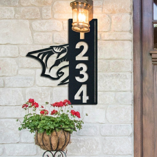 NHL x NAS Custom Address Metal Sign HLP 40526 LBN