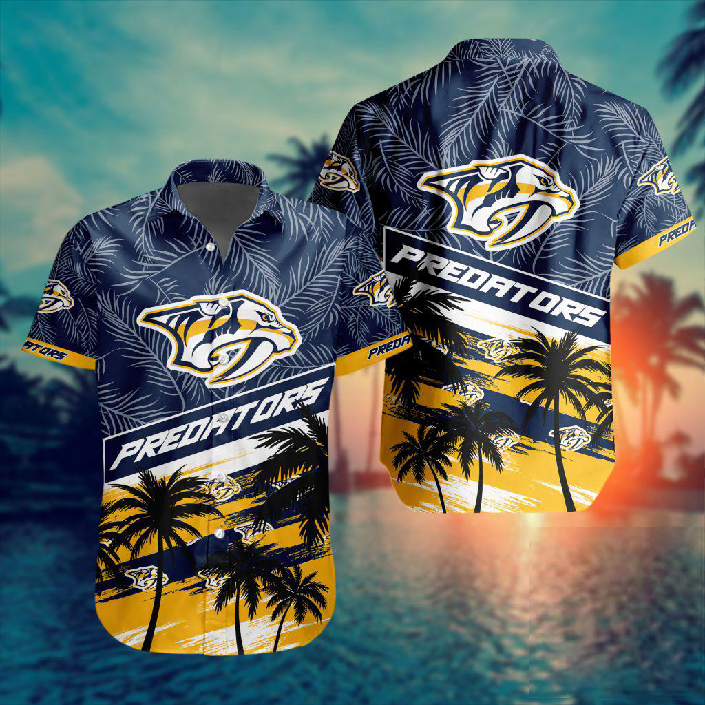 NHL x NAS Team Palms Hawaiian Shirt HLP 50426 HLPHUONG