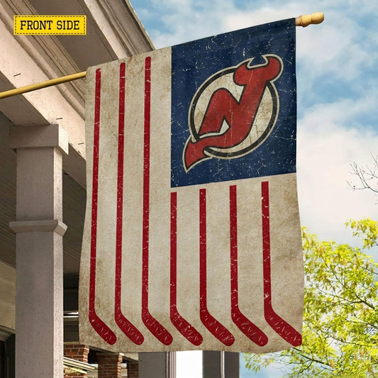 NHL x NJ Hockey Lover House Flag HLP 070526 LBN