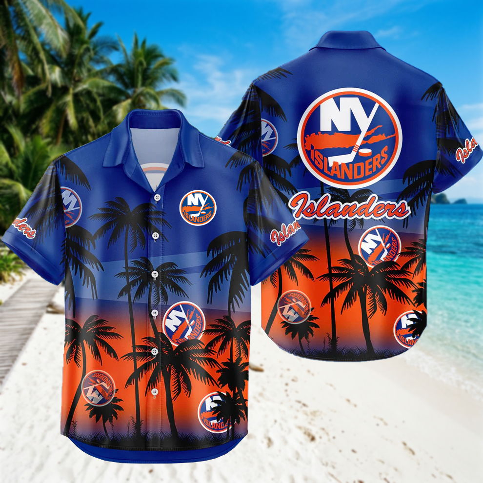 NHL x NYI Coconut V3 Hawaiian Shirt HLP 230426 HLPHUONG