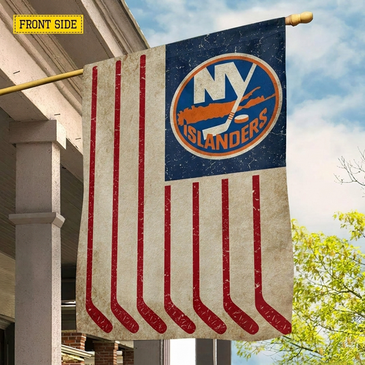 NHL x NYI Hockey Lover House Flag HLP 070526 LBN