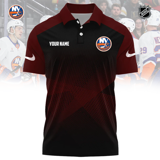 NHL x NYI Sport Custom Name Premium Polo Shirt HLP 060426 HLPHUONG 1