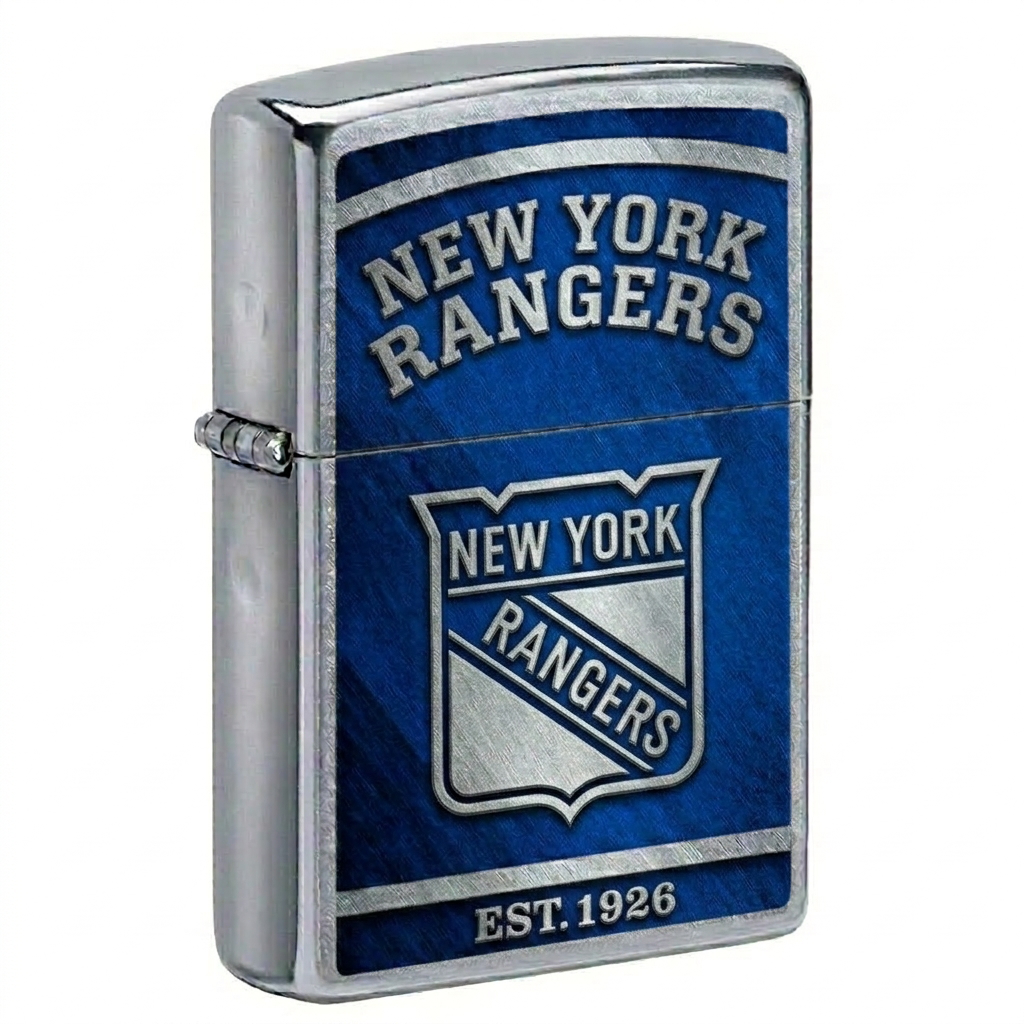 NHL x NYR EST Premium Windproof Lighter HLP 060526 LBN 1
