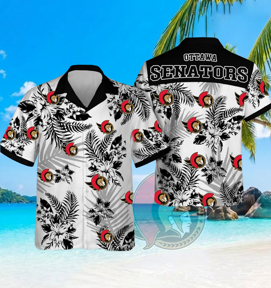 NHL x OTT Beach Hawaiian Shirt HLP 60426 HLPHUONG