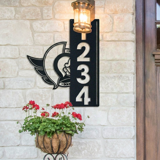 NHL x OTT Custom Address Metal Sign HLP 40526 LBN