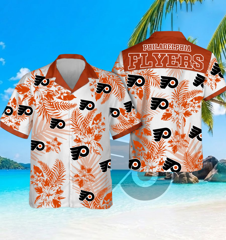 NHL x PHI Beach Hawaiian Shirt HLP 60426 HLPHUONG