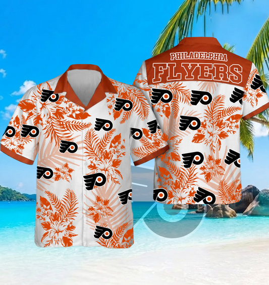 NHL x PHI Beach Hawaiian Shirt HLP 60426 HLPHUONG