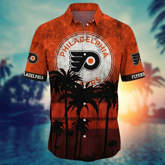 NHL x PHI Coconut Beach Hawaiian Shirt HLP 40426 LBN