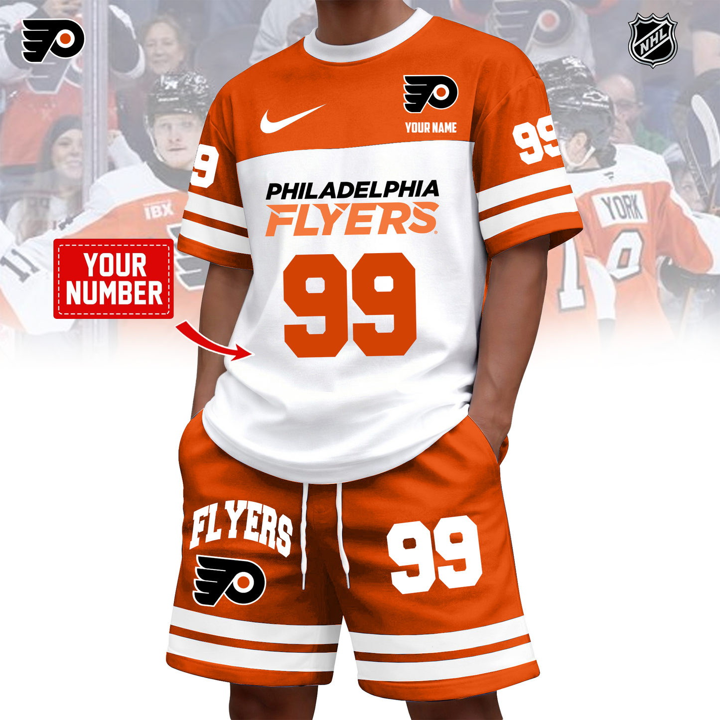 NHL x PHI Custom 3D T-Shirt Set HLP 020426 HLPHUONG 1