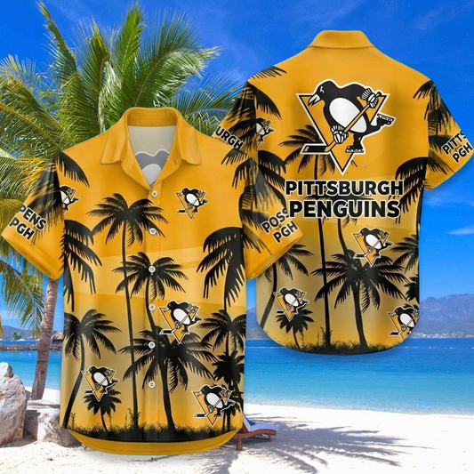 NHL x PIT Coconut V2 Hawaiian Shirt HLP 20426 LBN