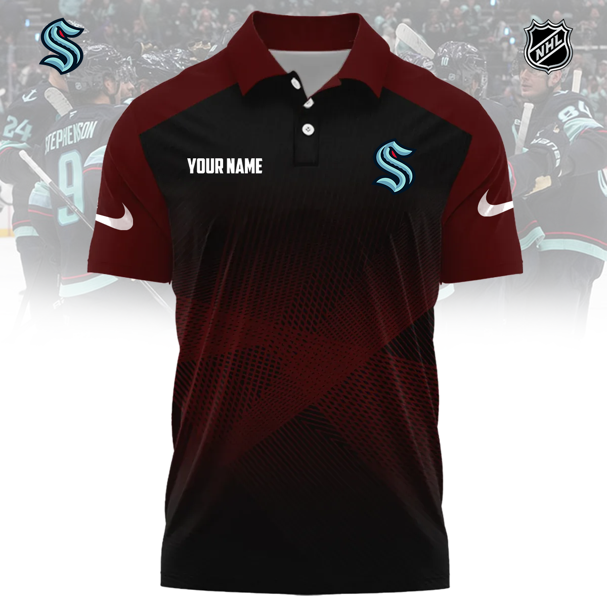 NHL x SEA Sport Custom Name Premium Polo Shirt HLP 060426 HLPHUONG 1