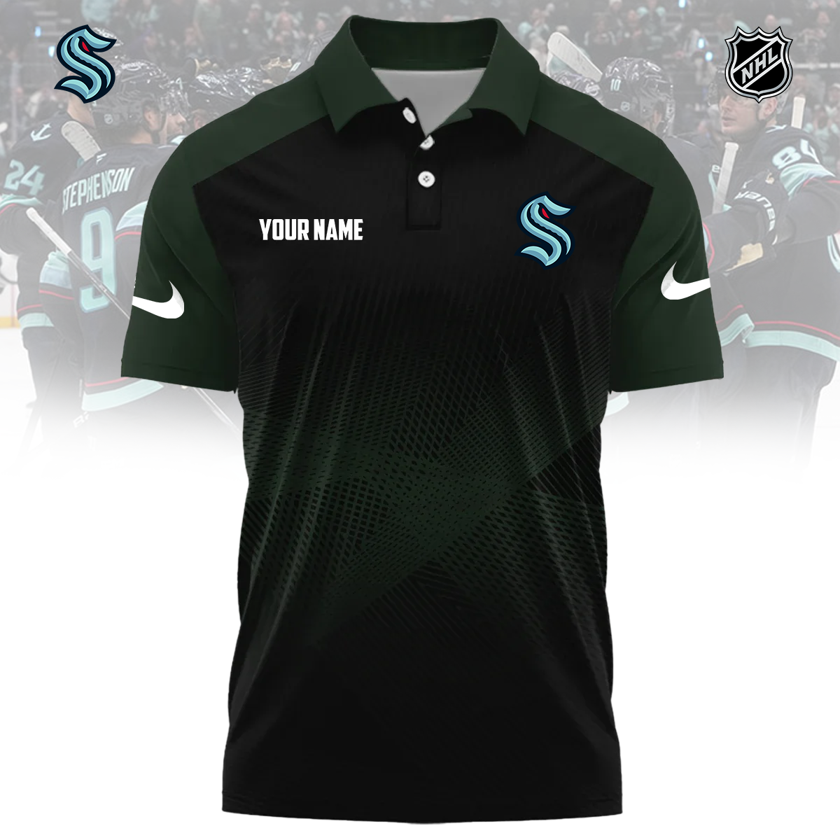 NHL x SEA Sport Custom Name Premium Polo Shirt HLP 060426 HLPHUONG