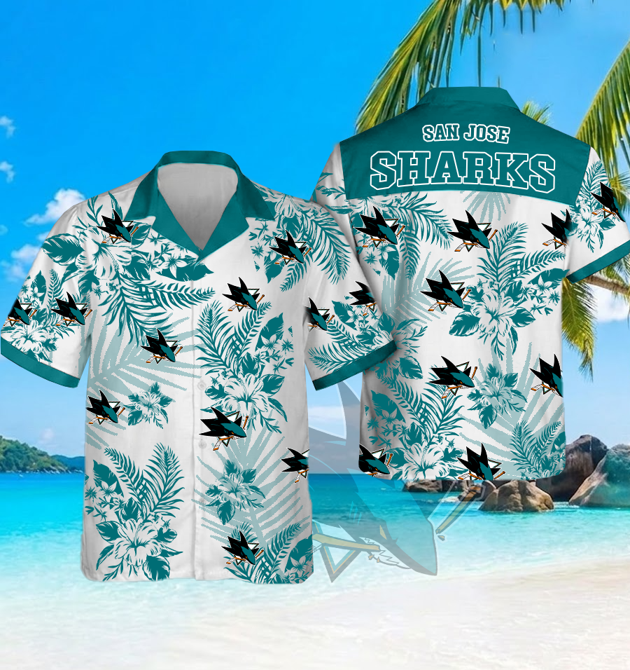 NHL x SJ Beach Hawaiian Shirt HLP 60426 HLPHUONG