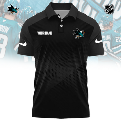NHL x SJ Sport Custom Name Premium Polo Shirt HLP 060426 HLPHUONG