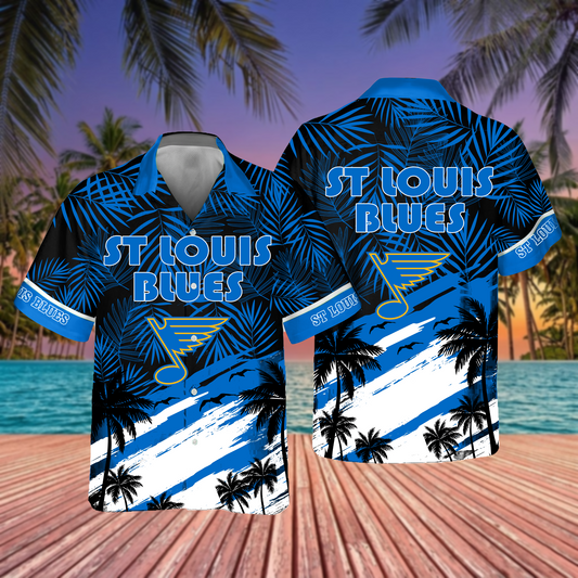NHL x STL Hockey Summer Hawaiian Shirt HLP 70426 HLPHUONG