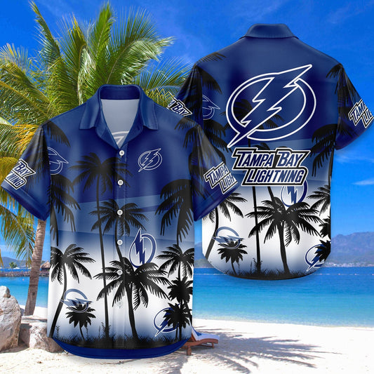 NHL x TB Coconut Tree Hawaiian Shirt HLP 080426 HLPHUONG