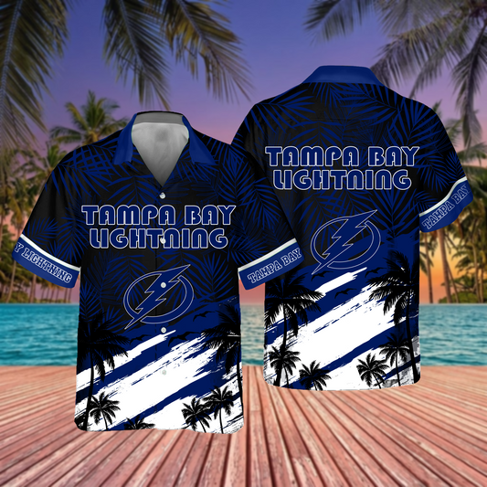 NHL x TB Hockey Summer Hawaiian Shirt HLP 70426 HLPHUONG