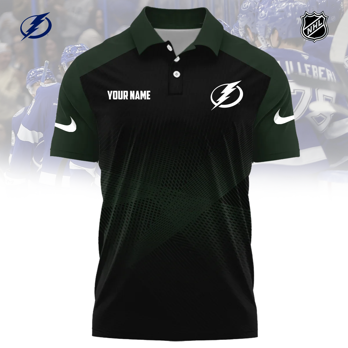 NHL x TB Sport Custom Name Premium Polo Shirt HLP 060426 HLPHUONG