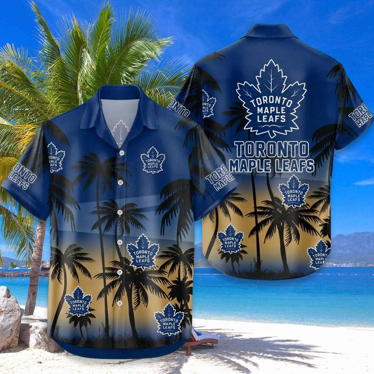 NHL x TOR Coconut V2 Hawaiian Shirt HLP 20426 LBN