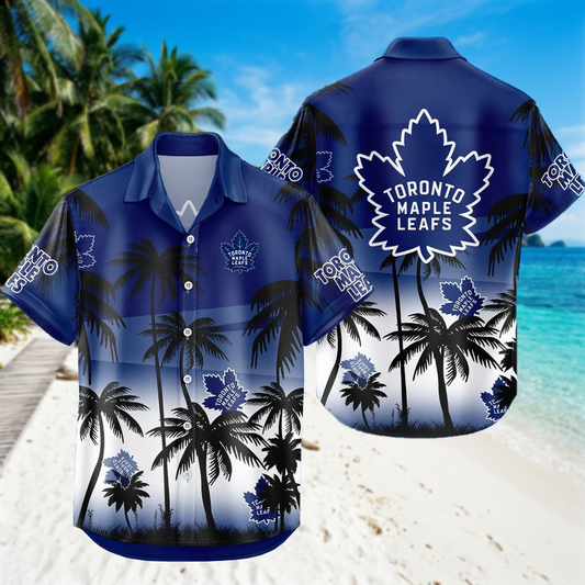 NHL x TOR Coconut V3 Hawaiian Shirt HLP 230426 HLPHUONG