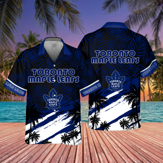 NHL x TOR Hockey Summer Hawaiian Shirt HLP 70426 HLPHUONG