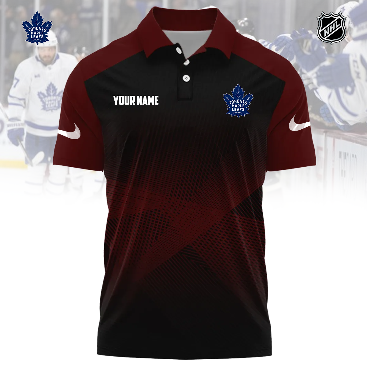 NHL x TOR Sport Custom Name Premium Polo Shirt HLP 060426 HLPHUONG 1