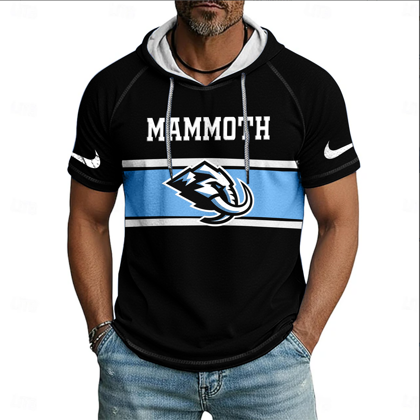 NHL x UTA Hooded Short Sleeve Shirt HLP 070426 HLPHUONG 1
