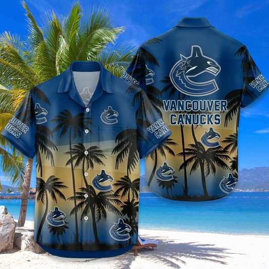 NHL x VAN Coconut V2 Hawaiian Shirt HLP 20426 LBN