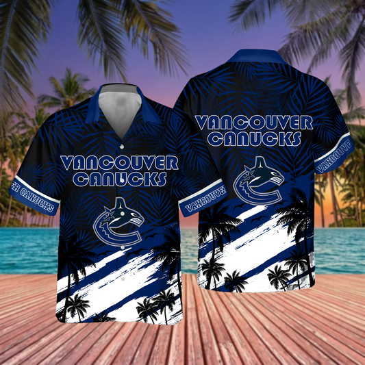 NHL x VAN Hockey Summer Hawaiian Shirt HLP 70426 HLPHUONG