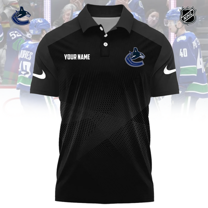 NHL x VAN Sport Custom Name Premium Polo Shirt HLP 060426 HLPHUONG