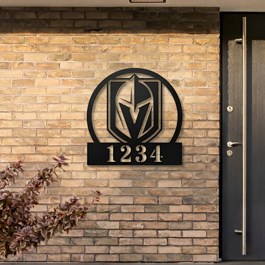 NHL x VEG Custom Address Metal Sign HLP 40526 HLPHUONG