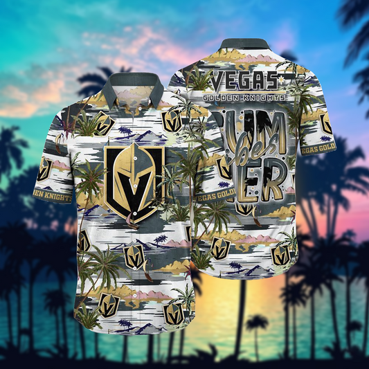 NHL x VEG Team Summer Hawaiian Shirt HLP 50426 HLPHUONG