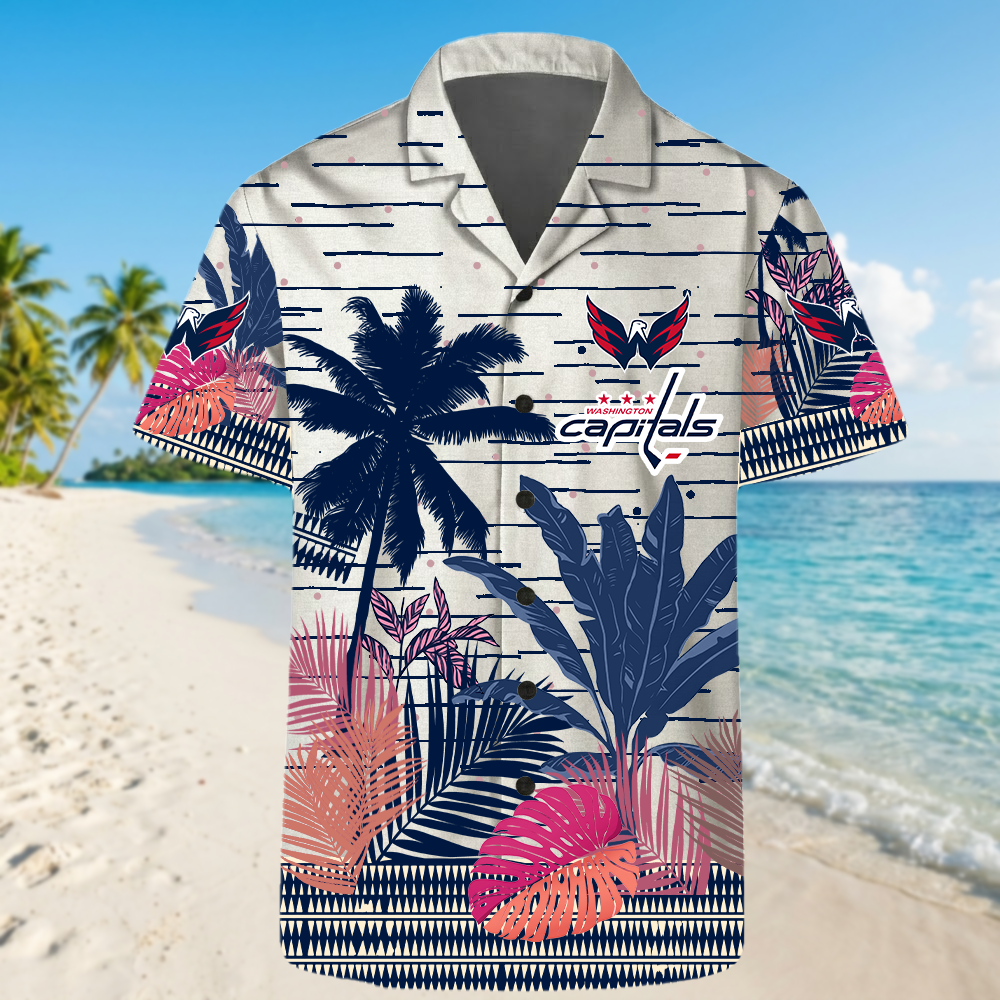NHL x WAS Palms Hawaiian Shirt HLP 230426 HLPHUONG
