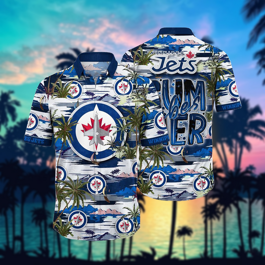 NHL x WIN Team Summer Hawaiian Shirt HLP 50426 HLPHUONG