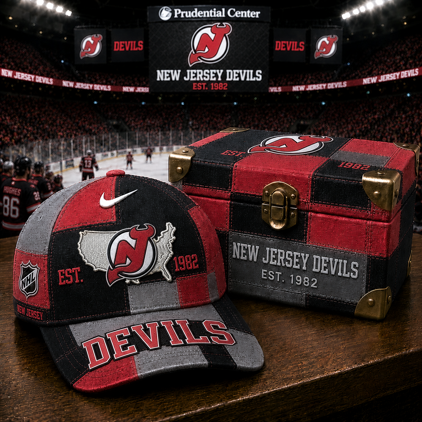NJD x NHL Premium Heritage Game Day Classic Cap 1805 DatND DVT