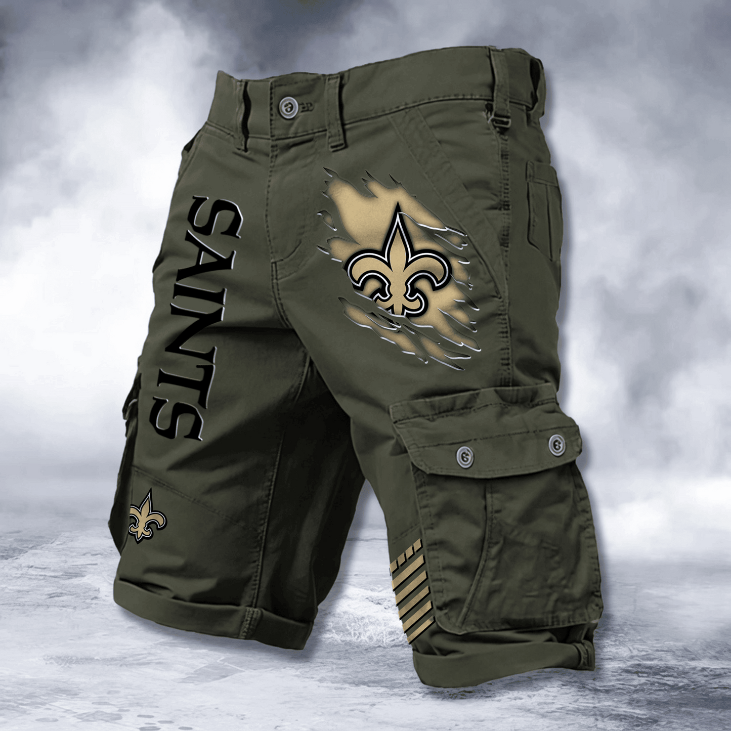 NO x NFL Cotton Cargo Shorts DATND TANTD 2705